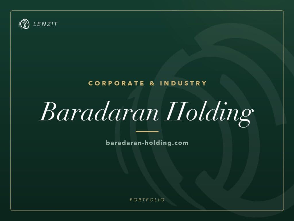 Baradaran Holding — Corporate & Industry website | Lenzit portfolio